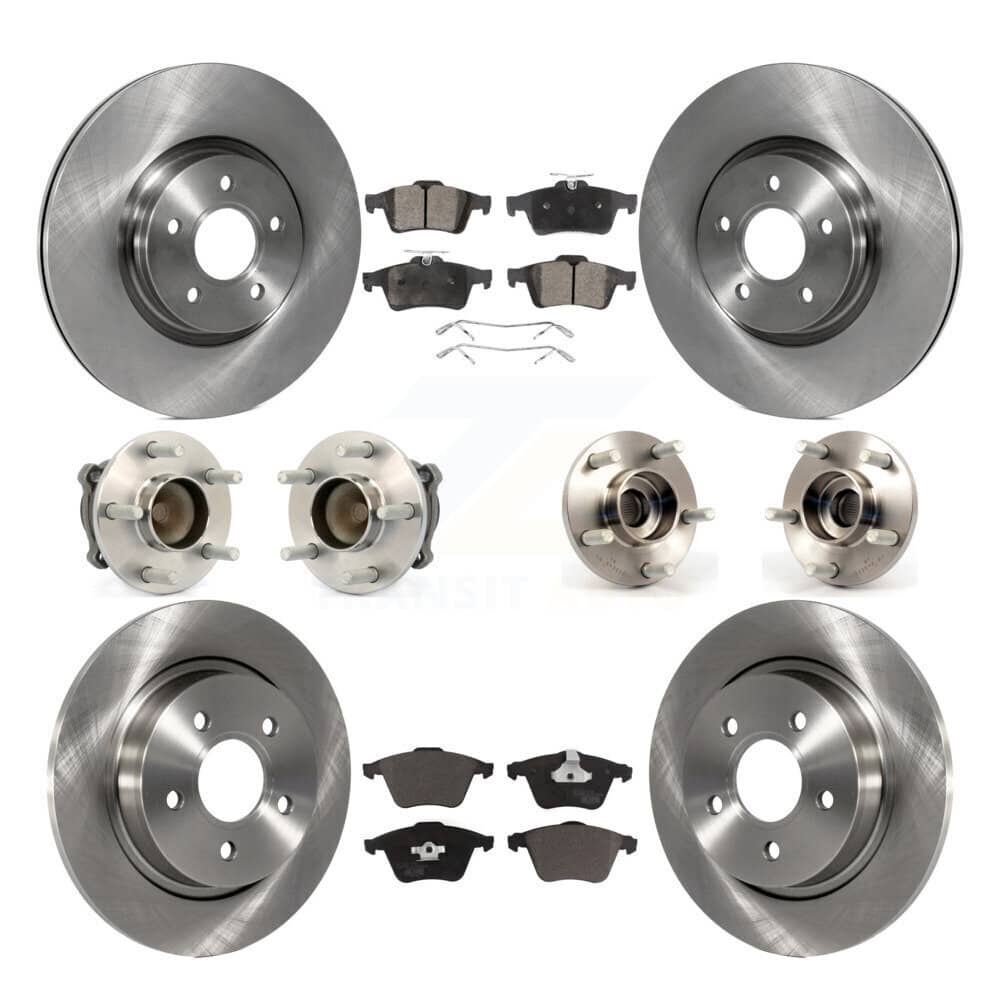 Transit Auto - KBB-110407 - Front and Rear Wheel Bearing and Hub Assembly Kits