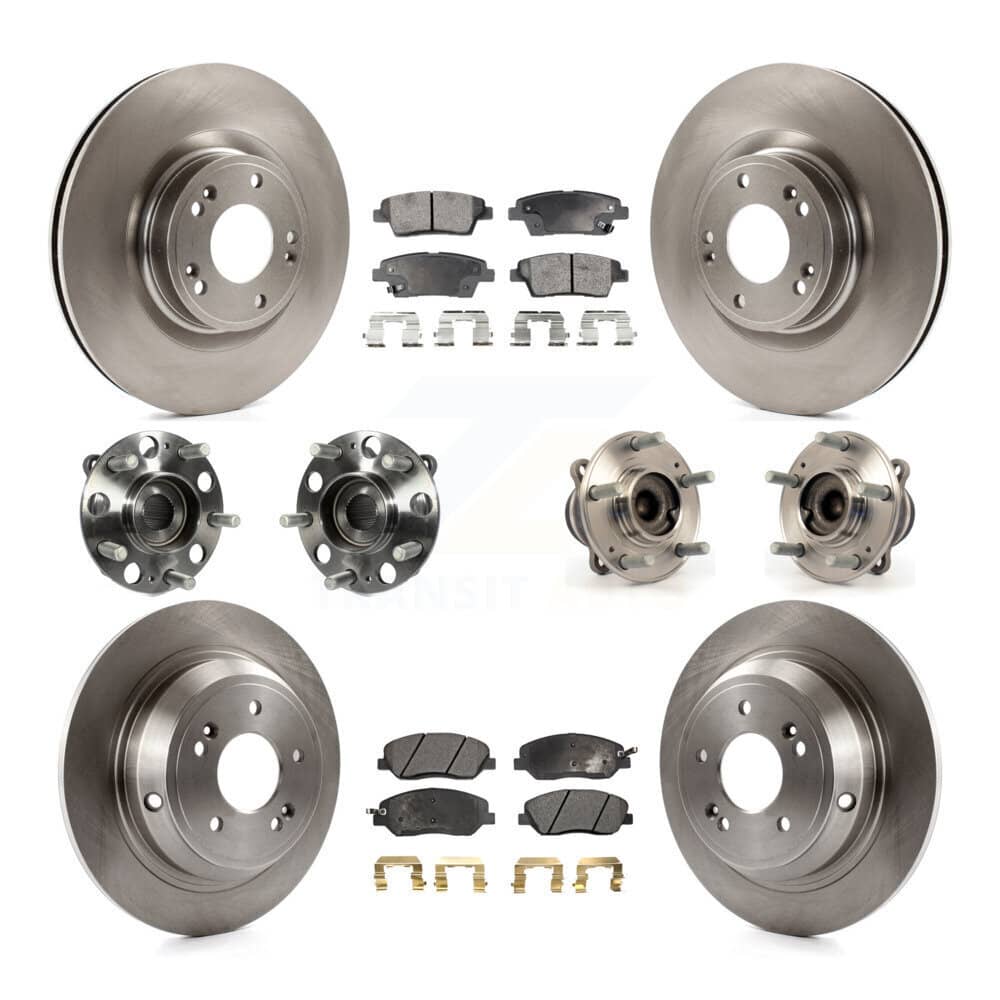 Transit Auto - KBB-110414 - Front and Rear Wheel Bearing and Hub Assembly Kits