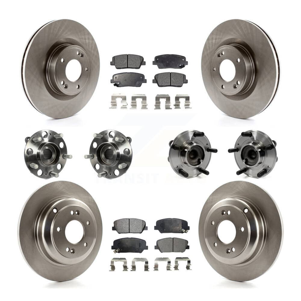 Transit Auto - KBB-110419 - Front and Rear Wheel Bearing and Hub Assembly Kits