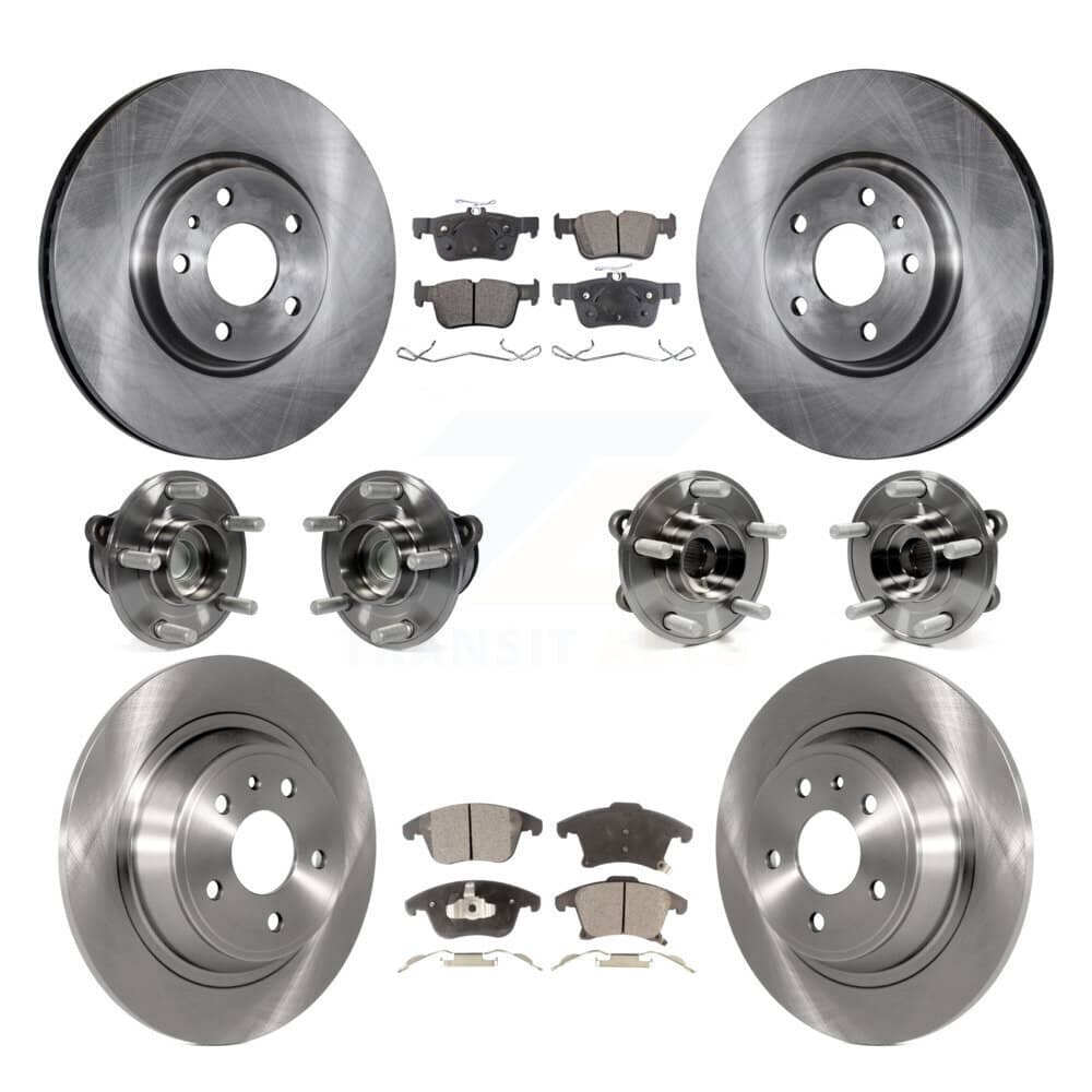 Transit Auto - KBB-110429 - Front and Rear Wheel Bearing and Hub Assembly Kits