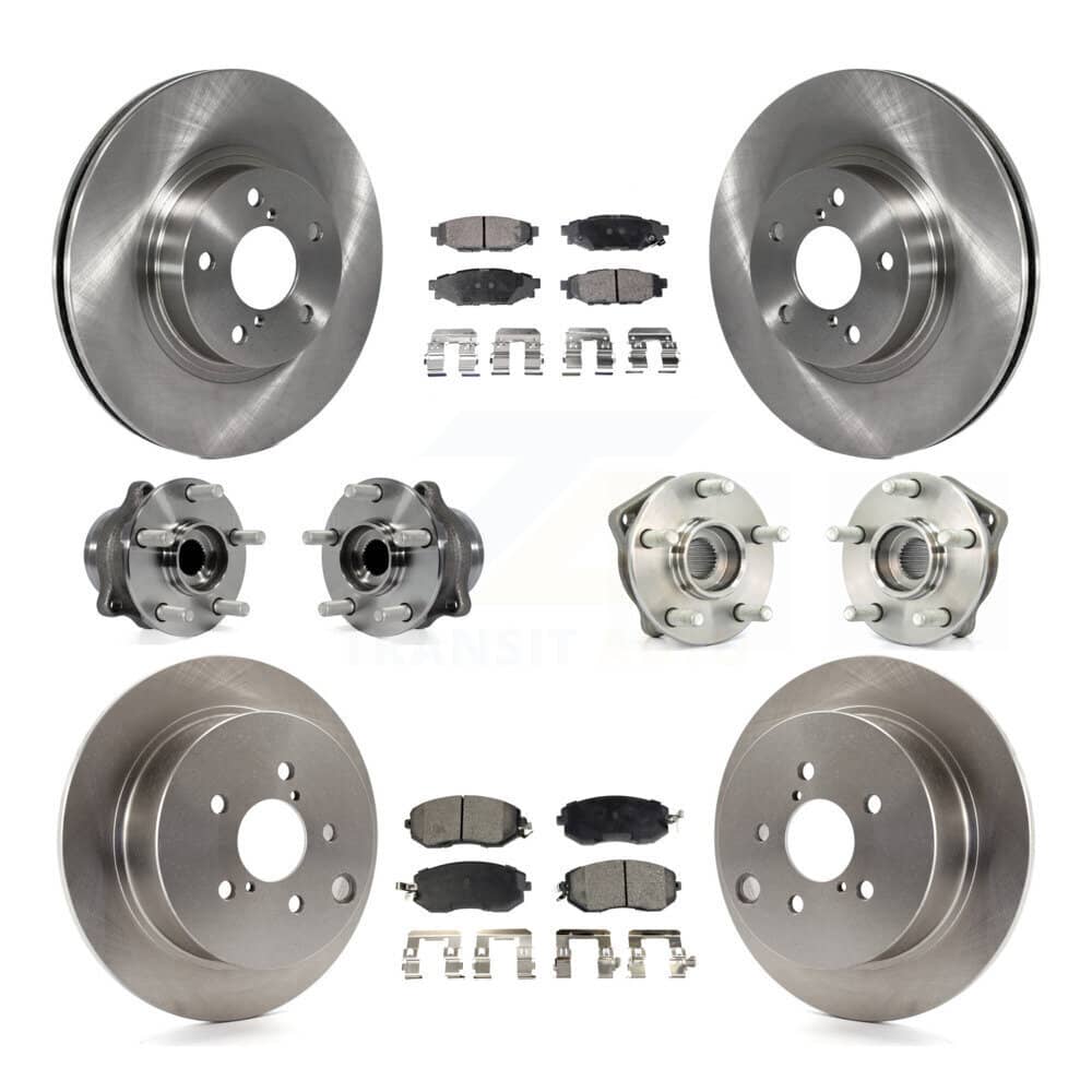 Transit Auto - KBB-110436 - Front and Rear Wheel Bearing and Hub Assembly Kits