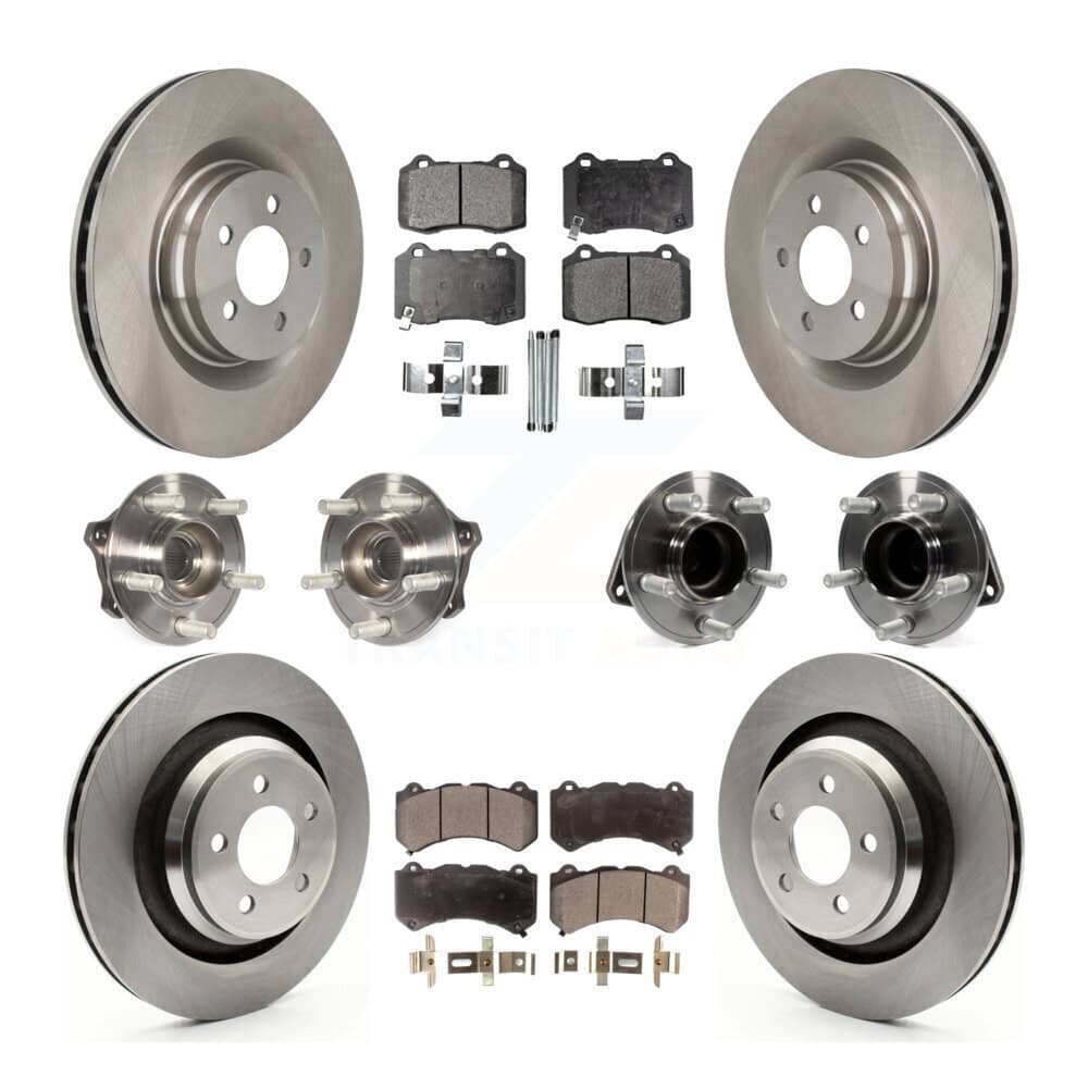 Transit Auto - KBB-110482 - Front and Rear Wheel Bearing and Hub Assembly Kits