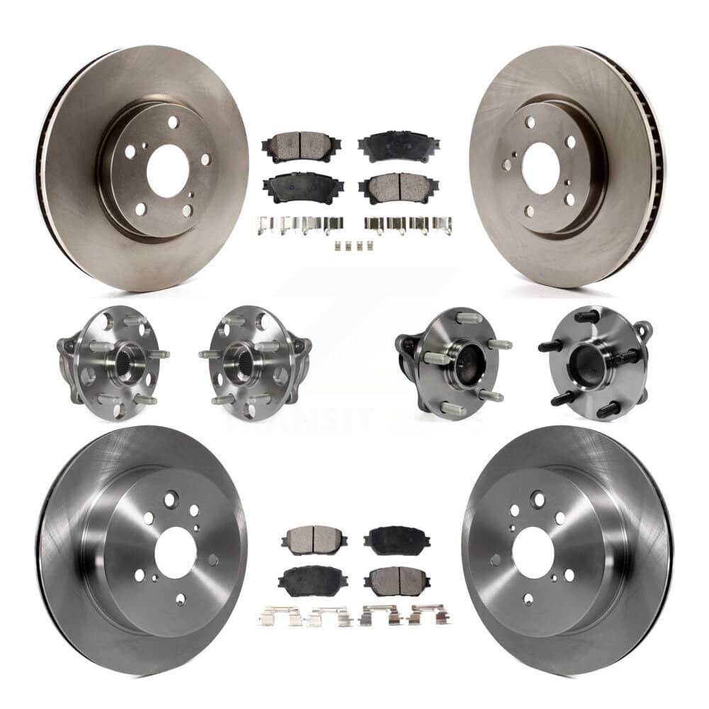 Transit Auto - KBB-110516 - Front and Rear Wheel Bearing and Hub Assembly Kits