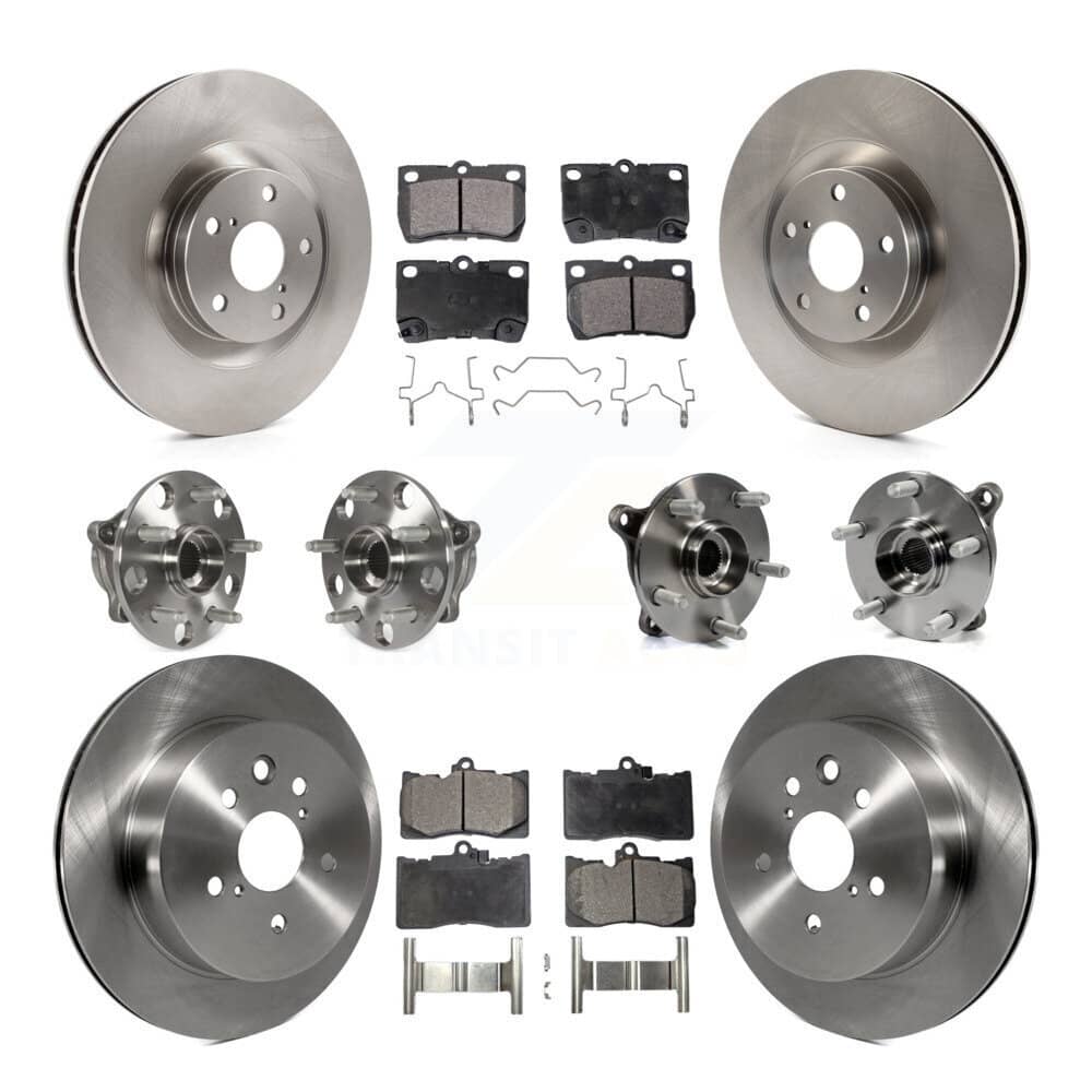 Transit Auto - KBB-110528 - Front and Rear Wheel Bearing and Hub Assembly Kits