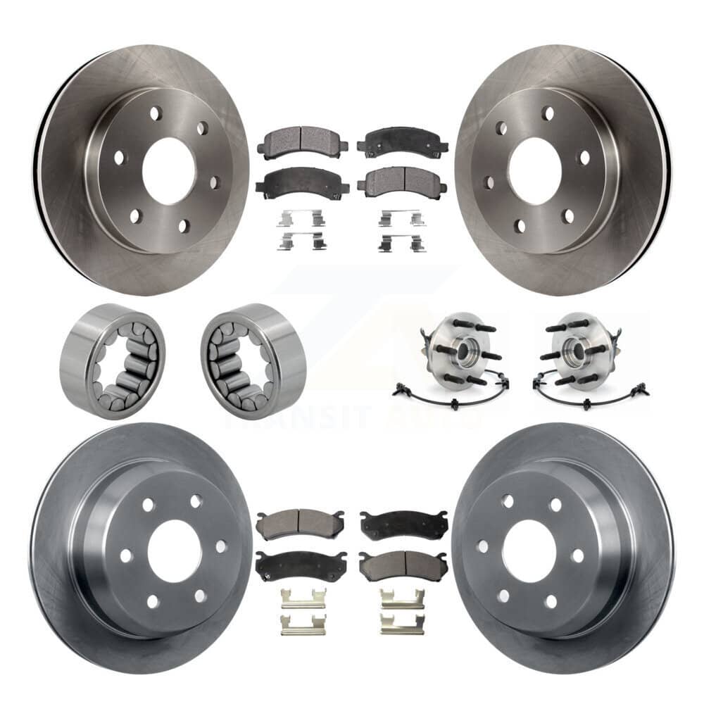 Transit Auto - KBB-110568 - Front and Rear Wheel Bearing and Hub Assembly Kits