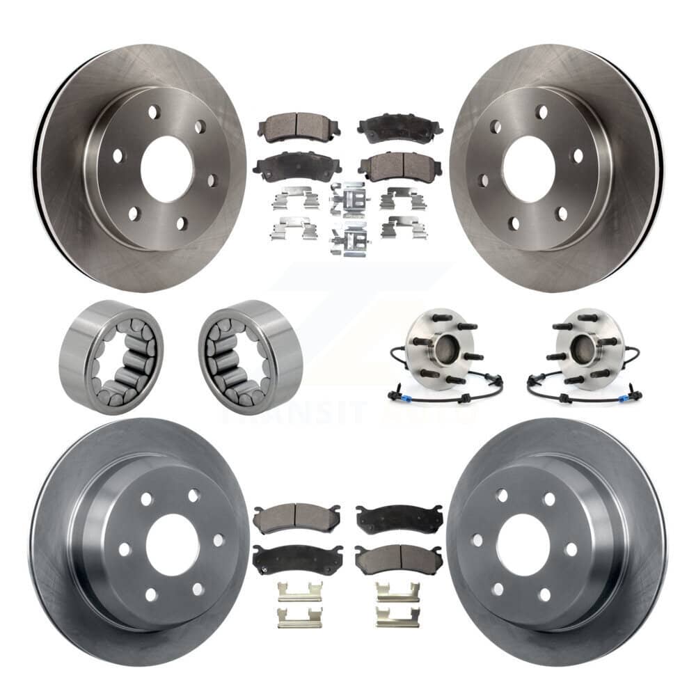 Transit Auto - KBB-110573 - Front and Rear Wheel Bearing and Hub Assembly Kits