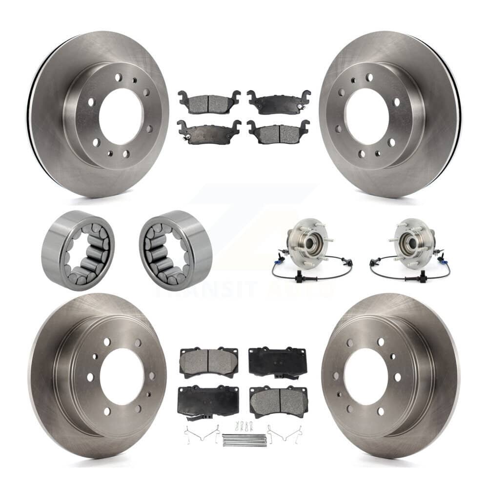Transit Auto - KBB-110579 - Front and Rear Wheel Bearing and Hub Assembly Kits