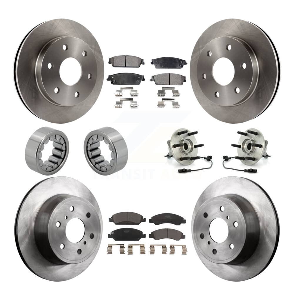 Transit Auto - KBB-110580 - Front and Rear Wheel Bearing and Hub Assembly Kits