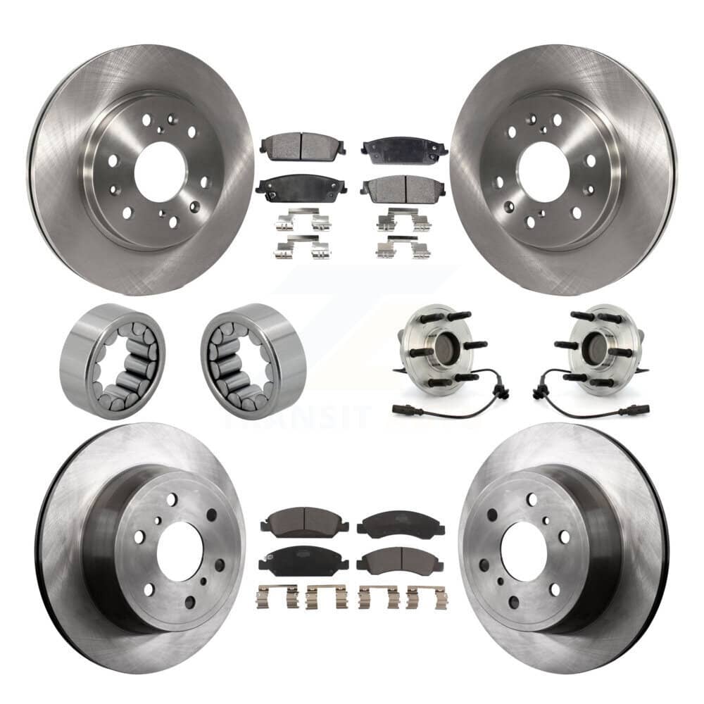 Transit Auto - KBB-110588 - Front and Rear Wheel Bearing and Hub Assembly Kits
