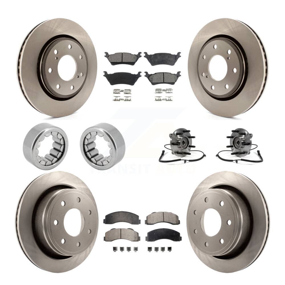 Transit Auto - KBB-110656 - Front and Rear Wheel Bearing and Hub Assembly Kits