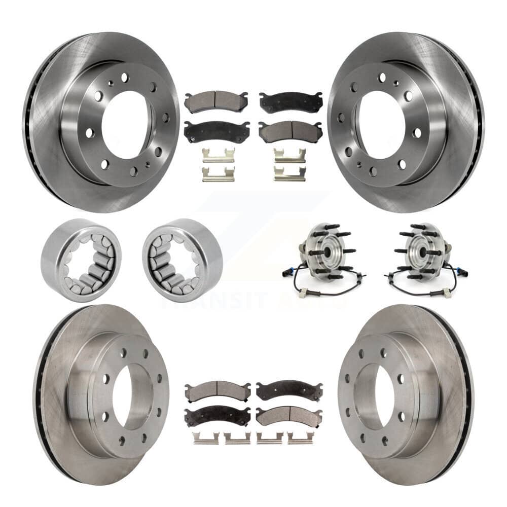 Transit Auto - KBB-110687 - Front and Rear Wheel Bearing and Hub Assembly Kits