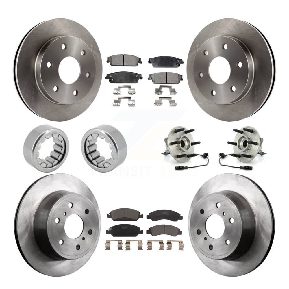 Transit Auto - KBB-110708 - Front and Rear Wheel Bearing and Hub Assembly Kits