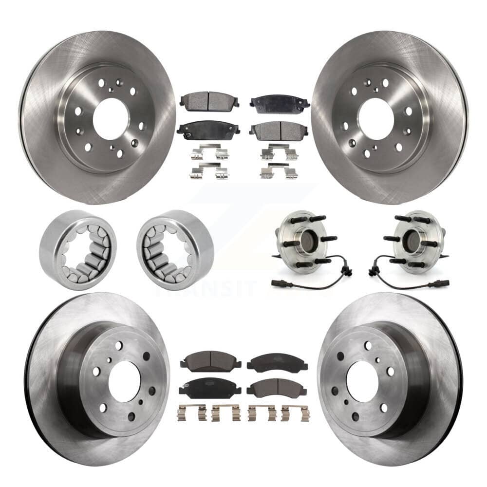 Transit Auto - KBB-110713 - Front and Rear Wheel Bearing and Hub Assembly Kits