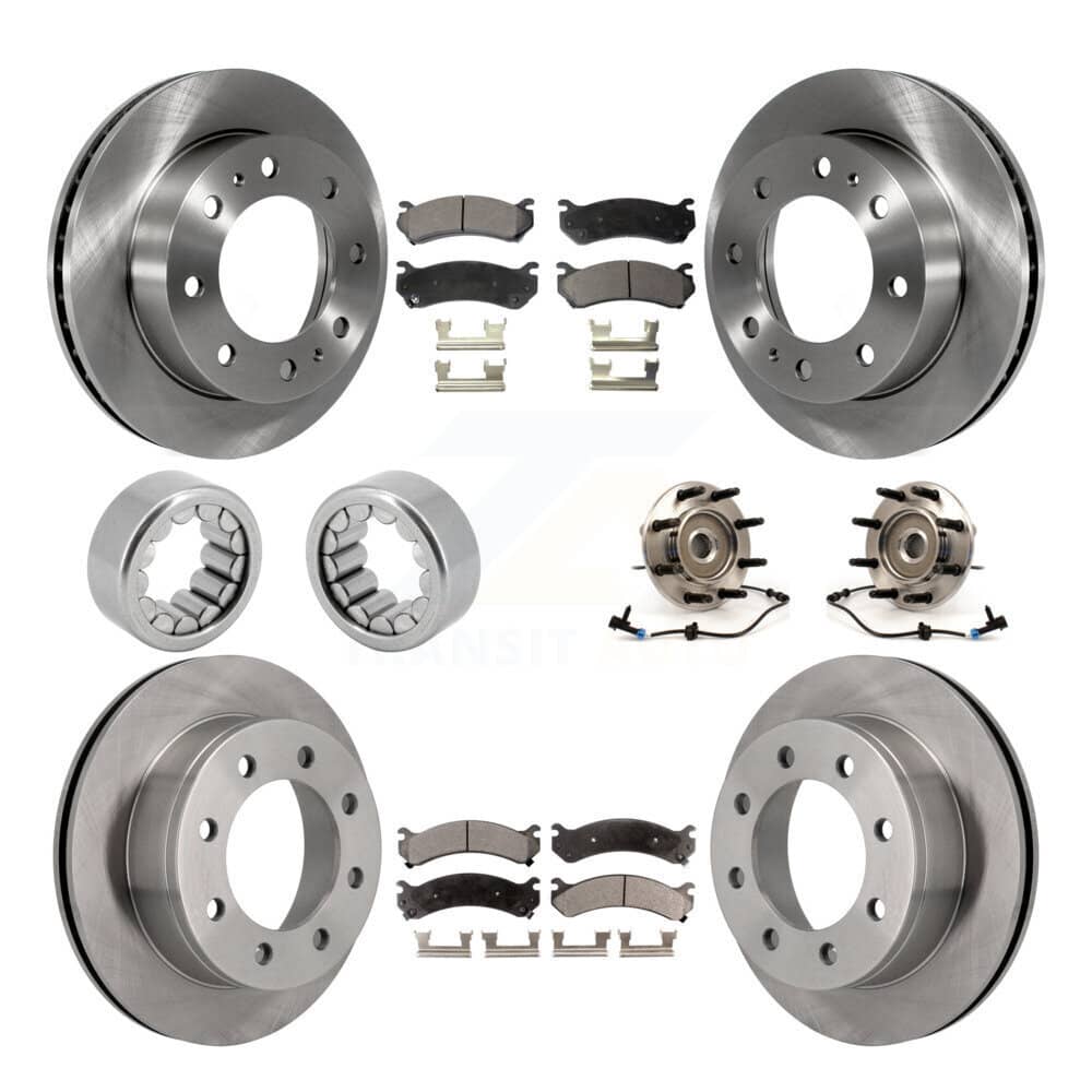 Transit Auto - KBB-110714 - Front and Rear Wheel Bearing and Hub Assembly Kits