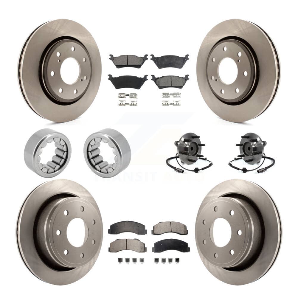 Transit Auto - KBB-110734 - Front and Rear Wheel Bearing and Hub Assembly Kits