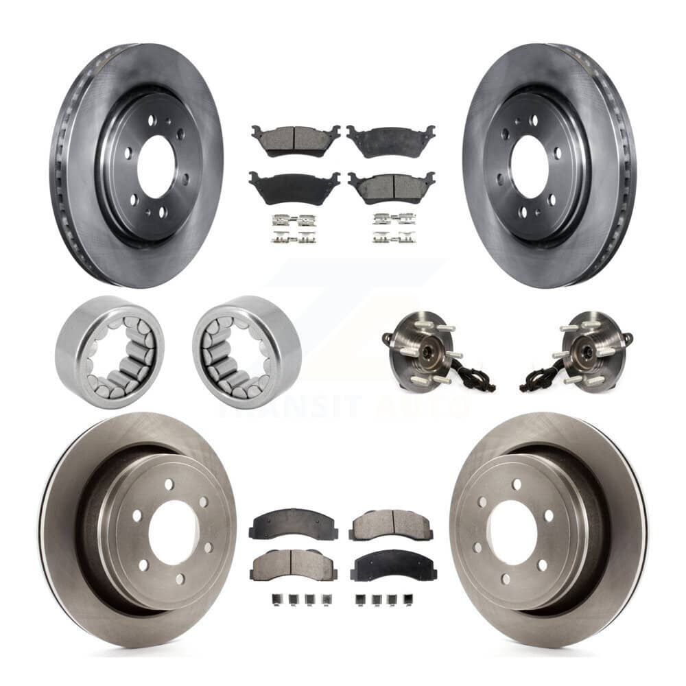 Transit Auto - KBB-110740 - Front and Rear Wheel Bearing and Hub Assembly Kits