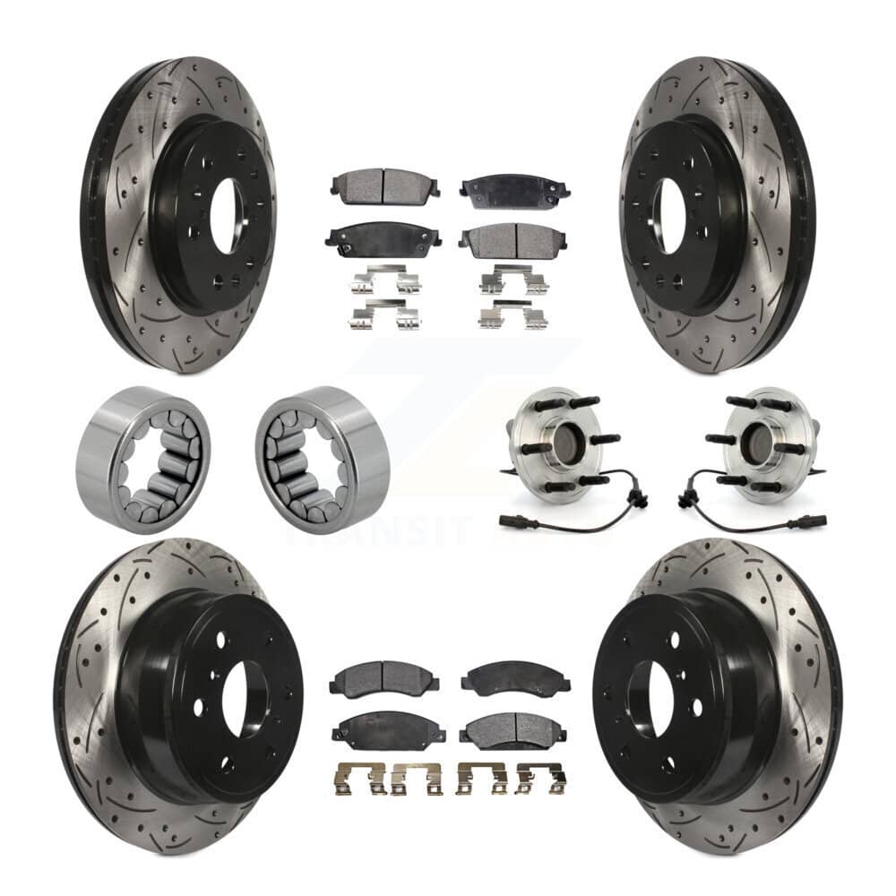 Transit Auto - KBB-110913 - Front and Rear Wheel Bearing and Hub Assembly Kits