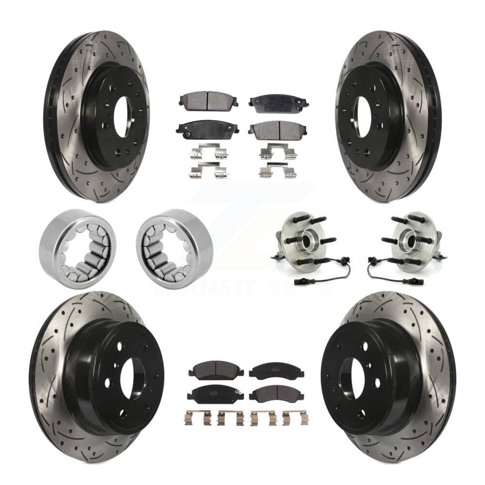 Transit Auto - KBB-110941 - Front and Rear Wheel Bearing and Hub Assembly Kits