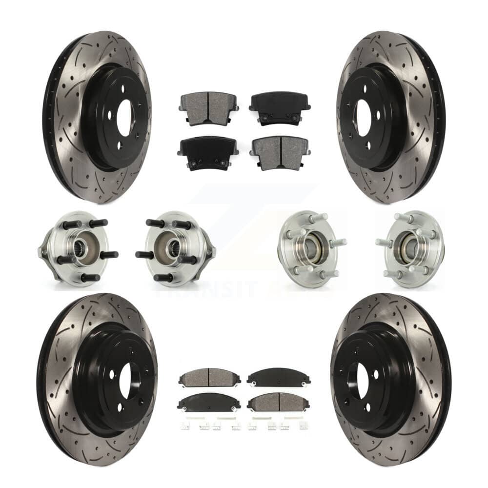 Transit Auto - KBB-110968 - Front and Rear Wheel Bearing and Hub Assembly Kits