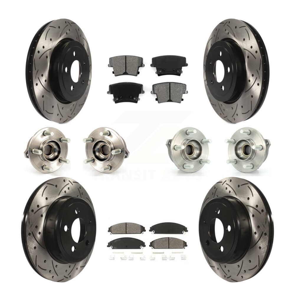 Transit Auto - KBB-111015 - Front and Rear Wheel Bearing and Hub Assembly Kits