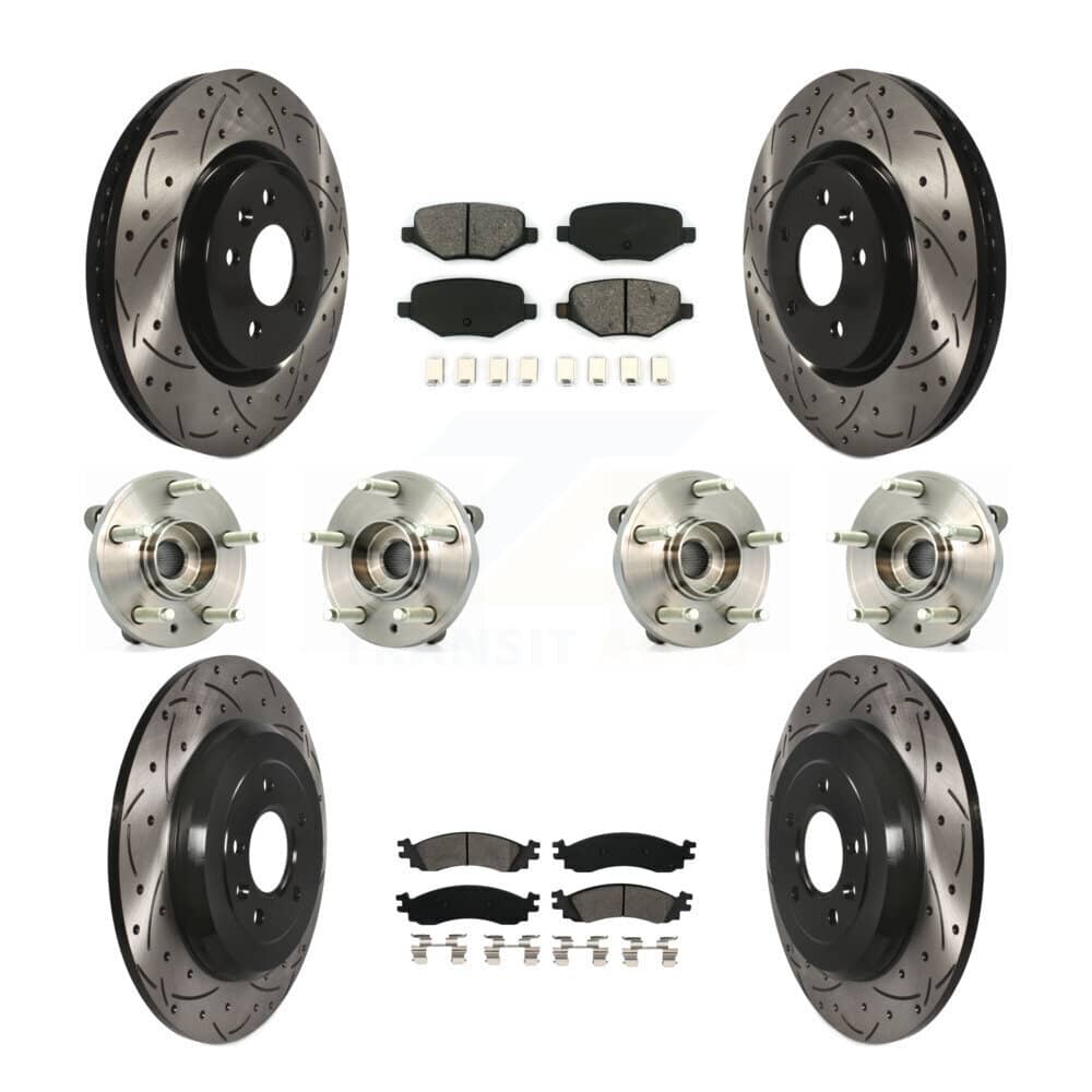Transit Auto - KBB-111116 - Front and Rear Wheel Bearing and Hub Assembly Kits
