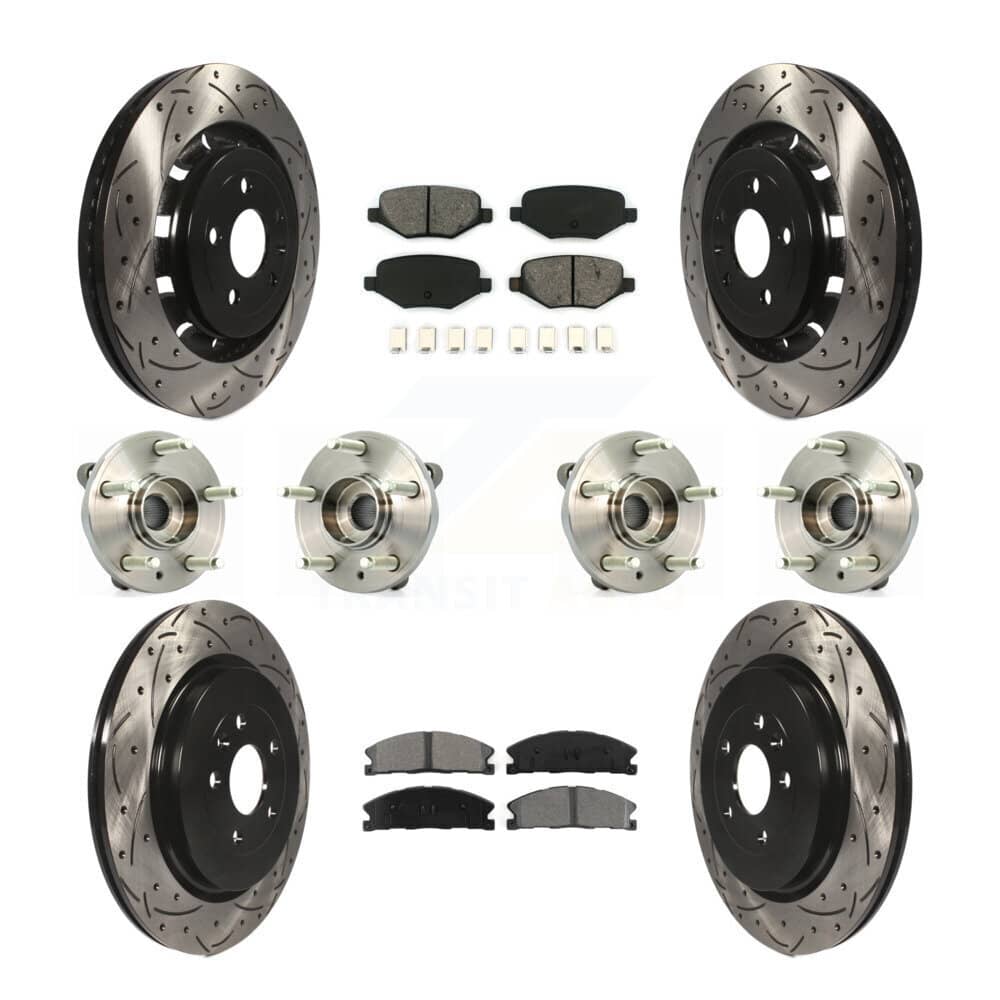 Transit Auto - KBB-111119 - Front and Rear Wheel Bearing and Hub Assembly Kits