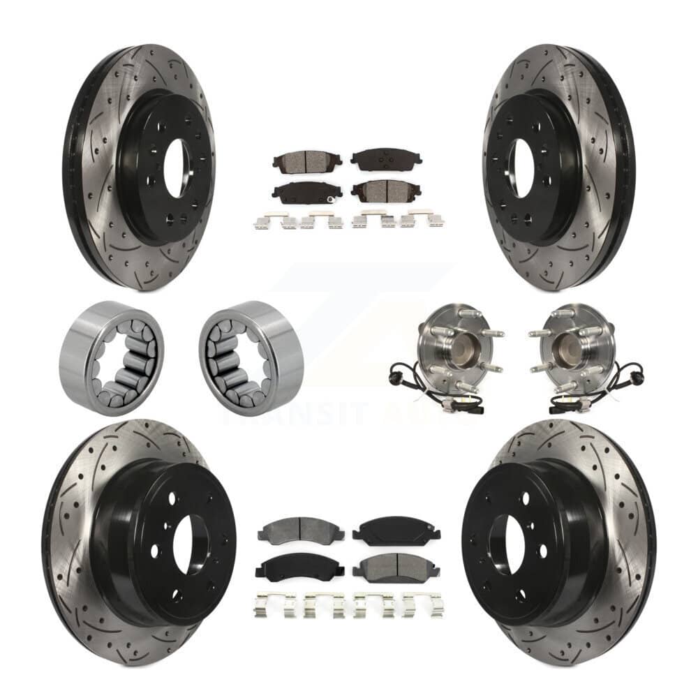 Transit Auto - KBB-111135 - Front and Rear Wheel Bearing and Hub Assembly Kits