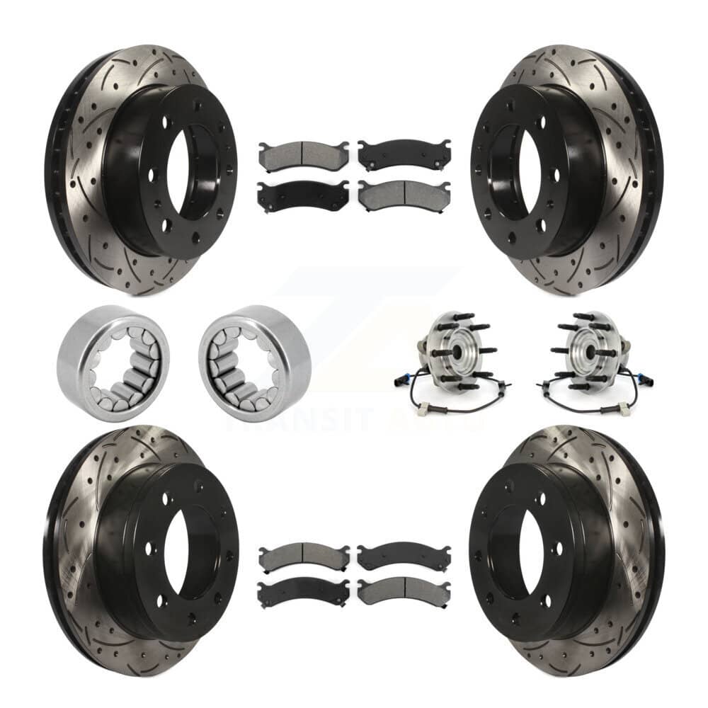 Transit Auto - KBB-111151 - Front and Rear Wheel Bearing and Hub Assembly Kits