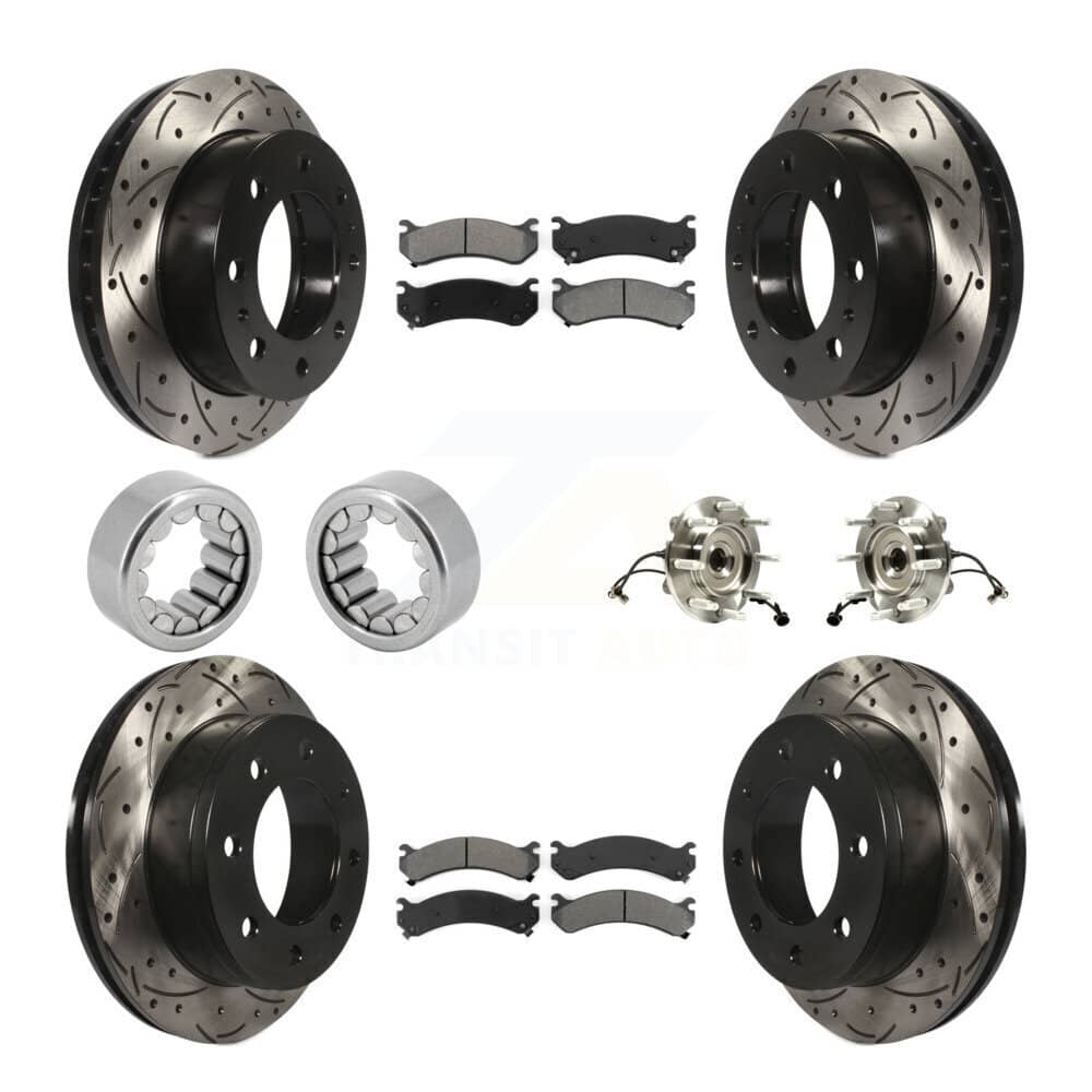 Transit Auto - KBB-111159 - Front and Rear Wheel Bearing and Hub Assembly Kits