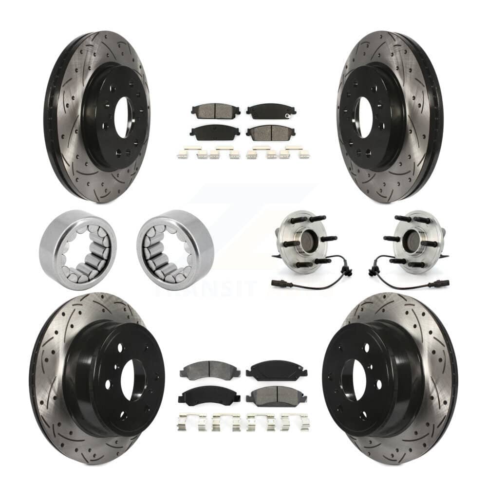 Transit Auto - KBB-111161 - Front and Rear Wheel Bearing and Hub Assembly Kits