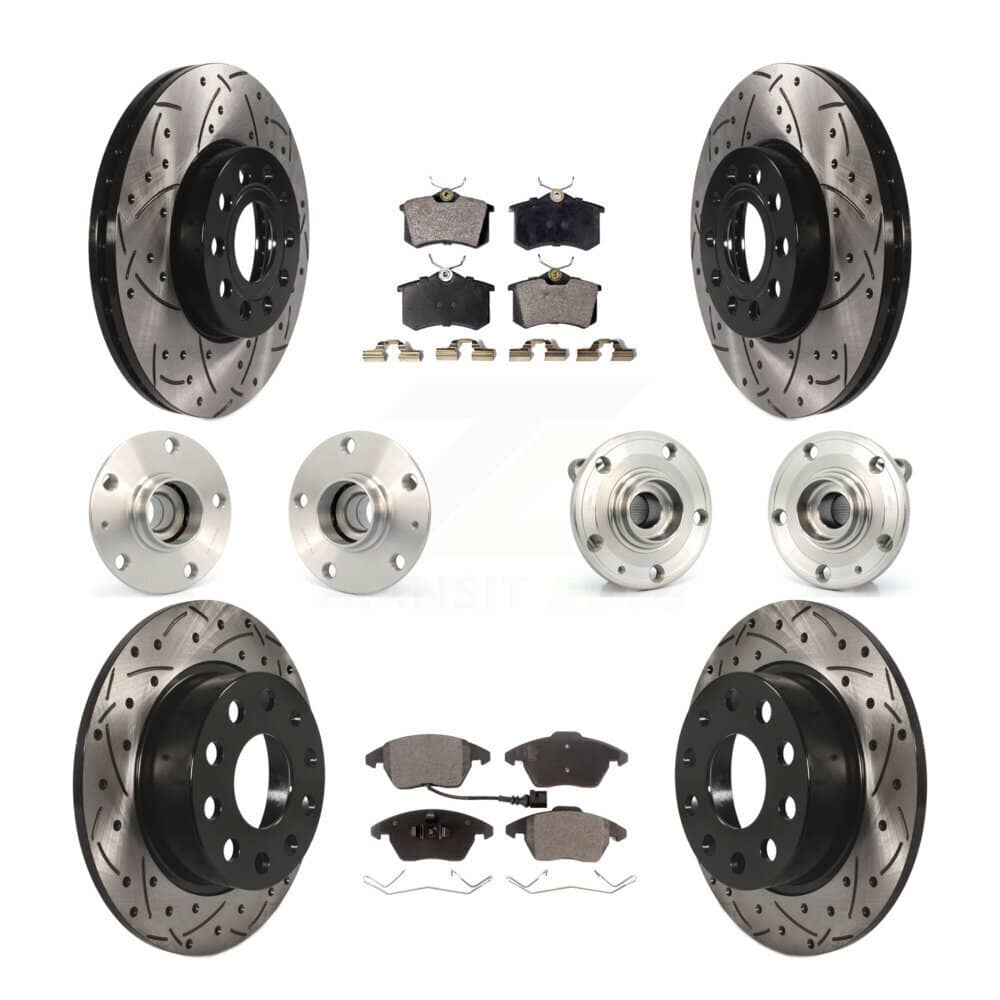 Transit Auto - KBB-111220 - Front and Rear Wheel Bearing and Hub Assembly Kits