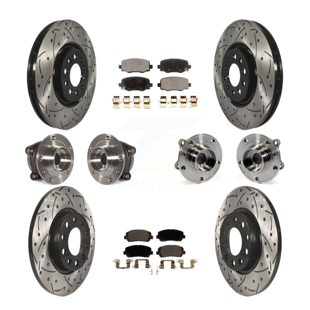 Transit Auto - KBB-111299 - Front and Rear Wheel Bearing and Hub Assembly Kits