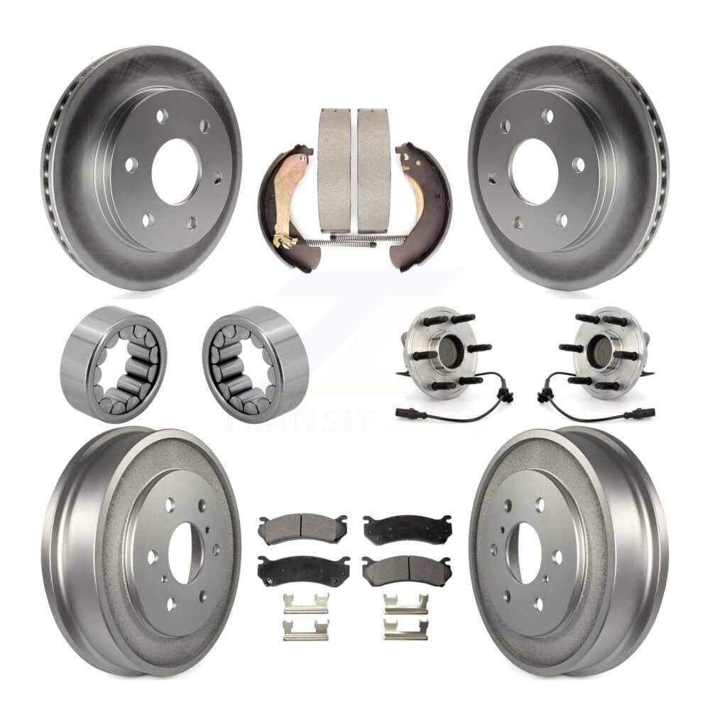 Transit Auto - KBB-111420 - Front and Rear Wheel Bearing and Hub Assembly Kits