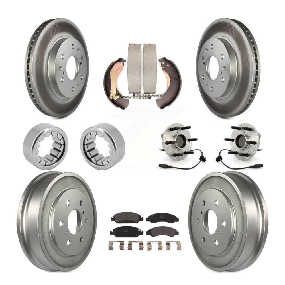 Transit Auto - KBB-111439 - Front and Rear Wheel Bearing and Hub Assembly Kits
