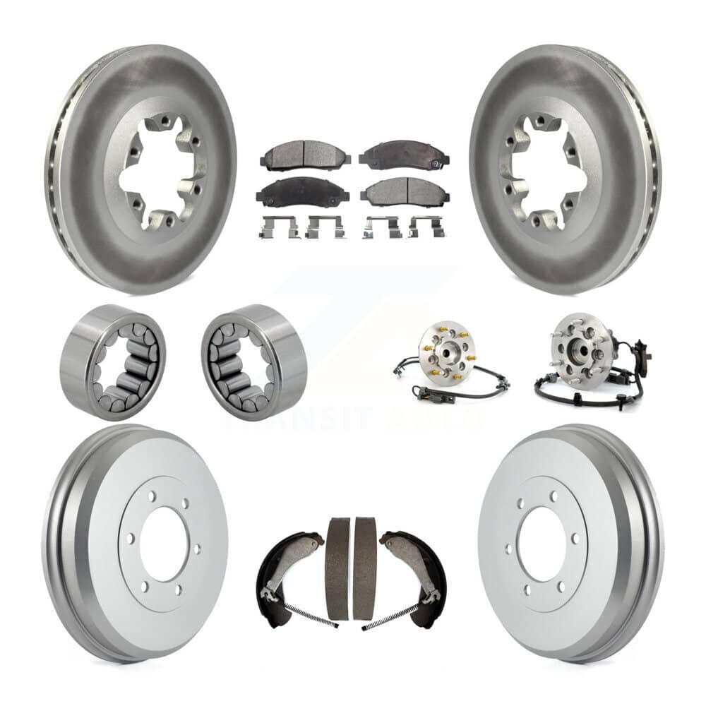 Transit Auto - KBB-111442 - Front and Rear Wheel Bearing and Hub Assembly Kits