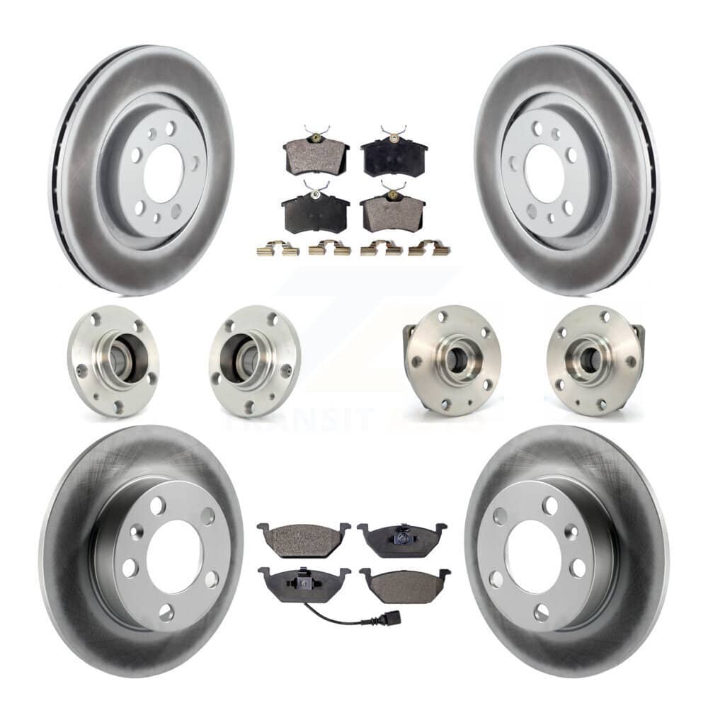 Transit Auto - KBB-111452 - Front and Rear Wheel Bearing and Hub Assembly Kits