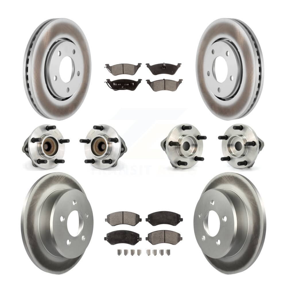 Transit Auto - KBB-111460 - Front and Rear Wheel Bearing and Hub Assembly Kits