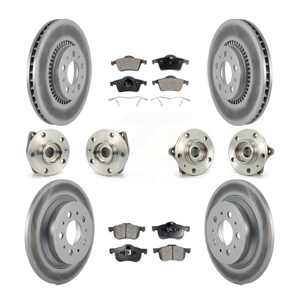 Transit Auto - KBB-111487 - Front and Rear Wheel Bearing and Hub Assembly Kits