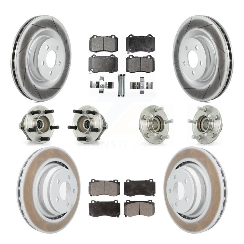 Transit Auto - KBB-111511 - Front and Rear Wheel Bearing and Hub Assembly Kits