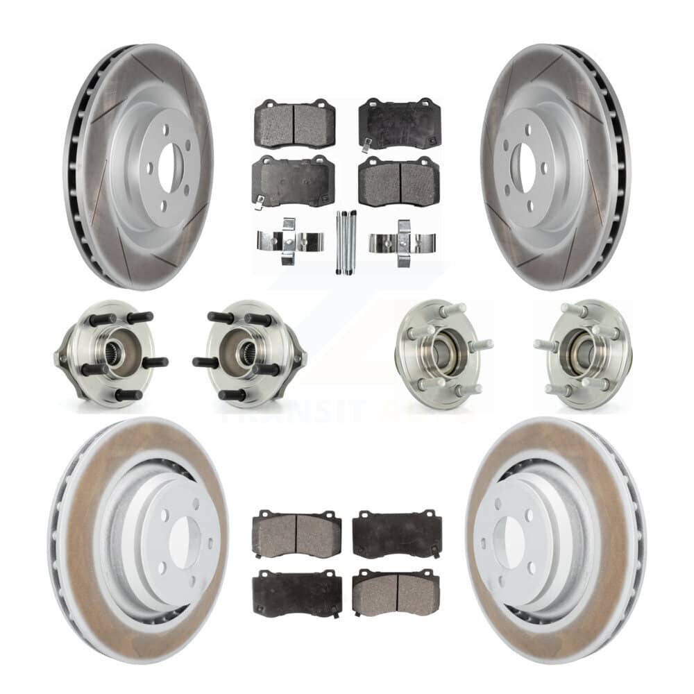 Transit Auto - KBB-111513 - Front and Rear Wheel Bearing and Hub Assembly Kits