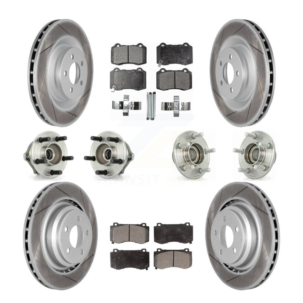 Transit Auto - KBB-111514 - Front and Rear Wheel Bearing and Hub Assembly Kits