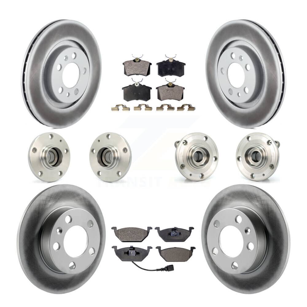 Transit Auto - KBB-111527 - Front and Rear Wheel Bearing and Hub Assembly Kits