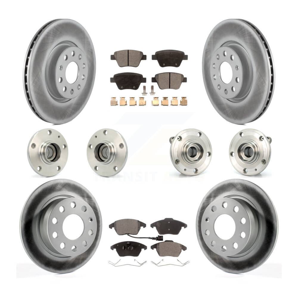 Transit Auto - KBB-111532 - Front and Rear Wheel Bearing and Hub Assembly Kits