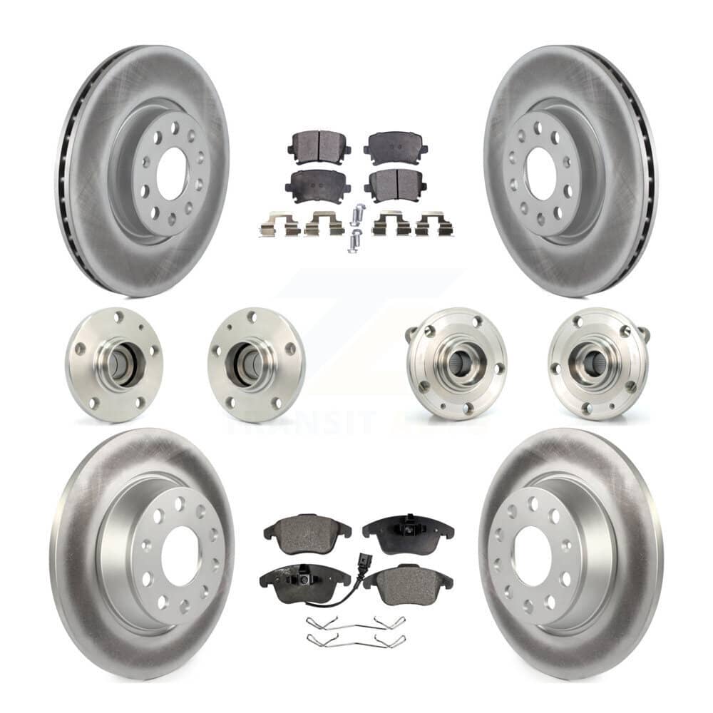 Transit Auto - KBB-111534 - Front and Rear Wheel Bearing and Hub Assembly Kits