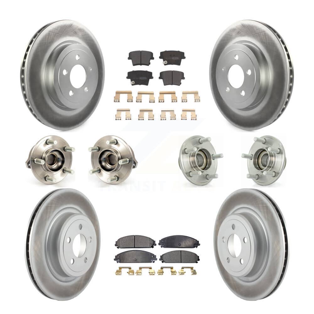 Transit Auto - KBB-111600 - Front and Rear Wheel Bearing and Hub Assembly Kits