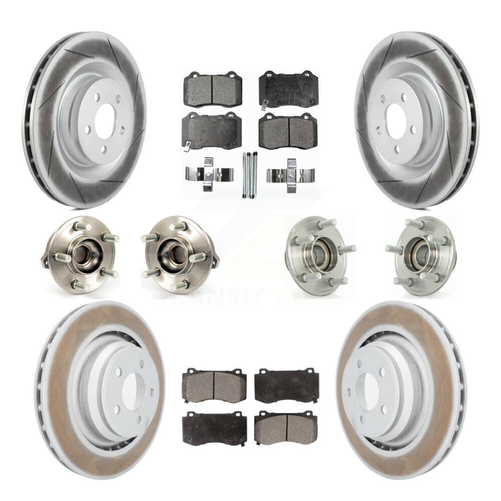Transit Auto - KBB-111601 - Front and Rear Wheel Bearing and Hub Assembly Kits