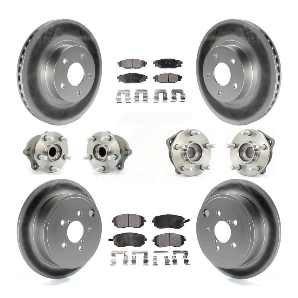 Transit Auto - KBB-111651 - Front and Rear Wheel Bearing and Hub Assembly Kits