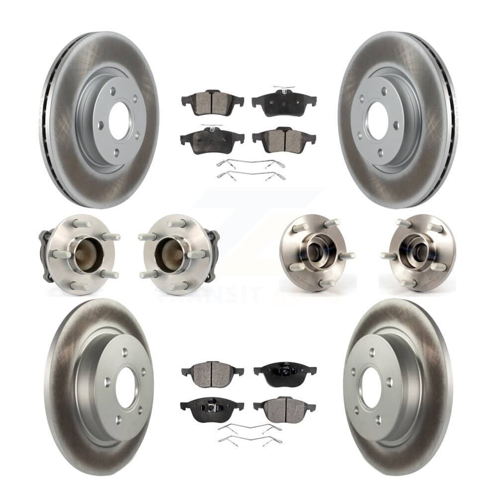 Transit Auto - KBB-111662 - Front and Rear Wheel Bearing and Hub Assembly Kits
