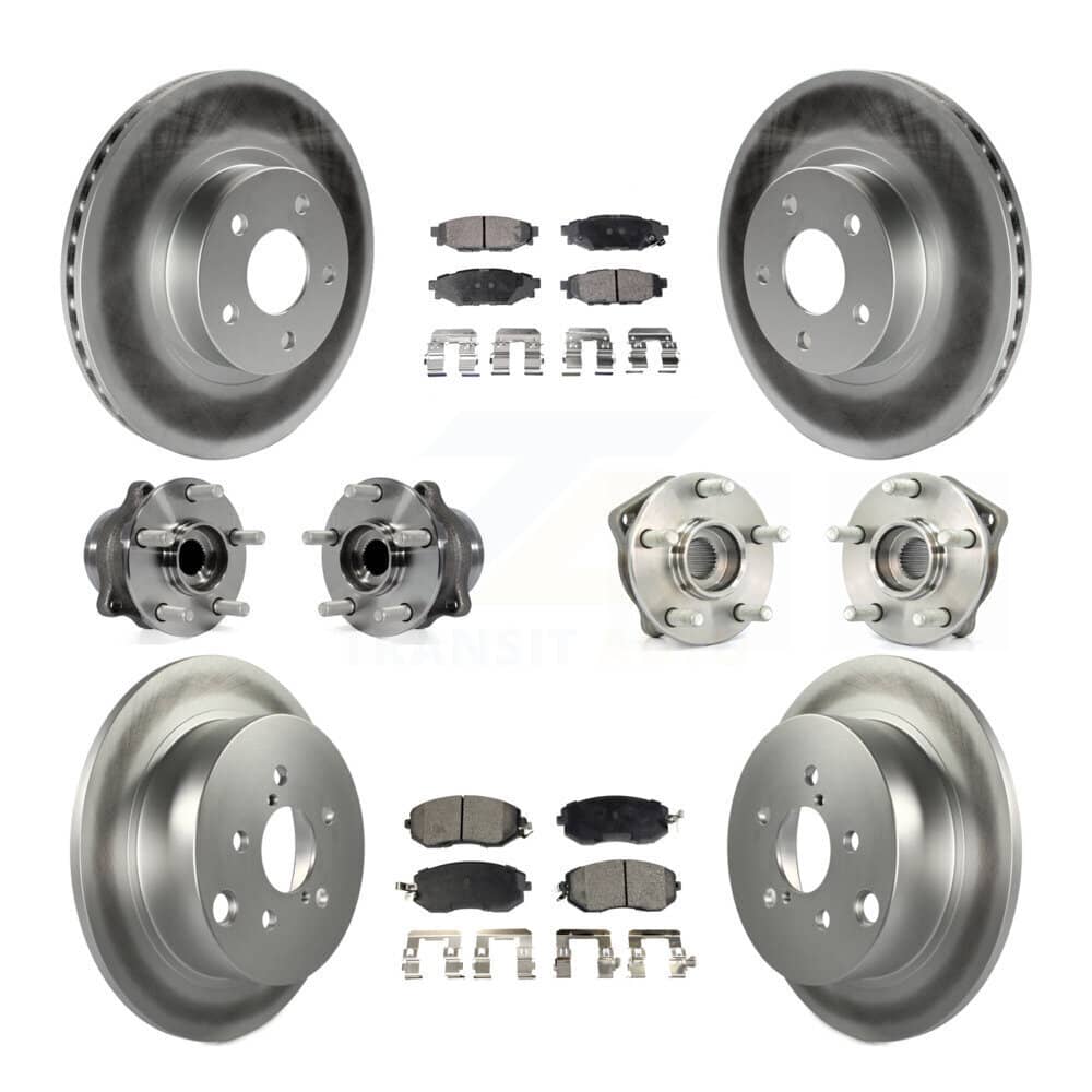 Transit Auto - KBB-111685 - Front and Rear Wheel Bearing and Hub Assembly Kits