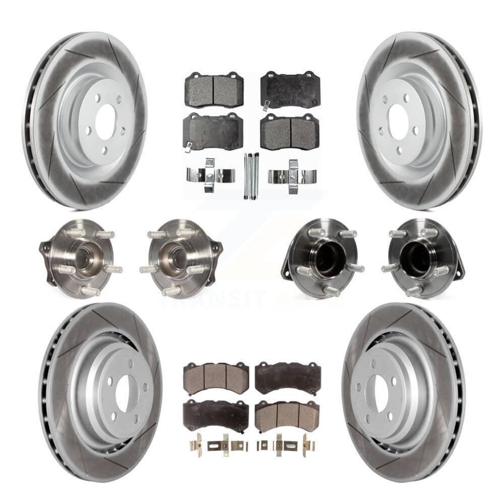Transit Auto - KBB-111732 - Front and Rear Wheel Bearing and Hub Assembly Kits